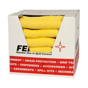 Pack of 10 Chemical Absorbent 8cm x 1.2m (40L) Spill Socks