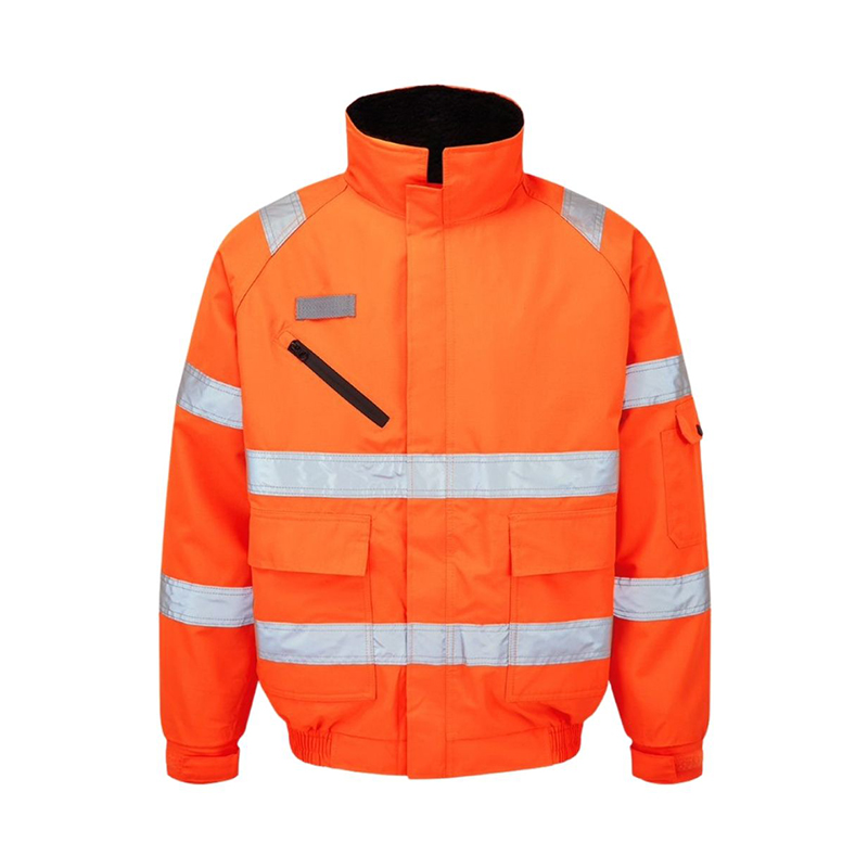 Hi-Vis Class 3 Railspec Bomber With Full Detachable Liner | H-TEC