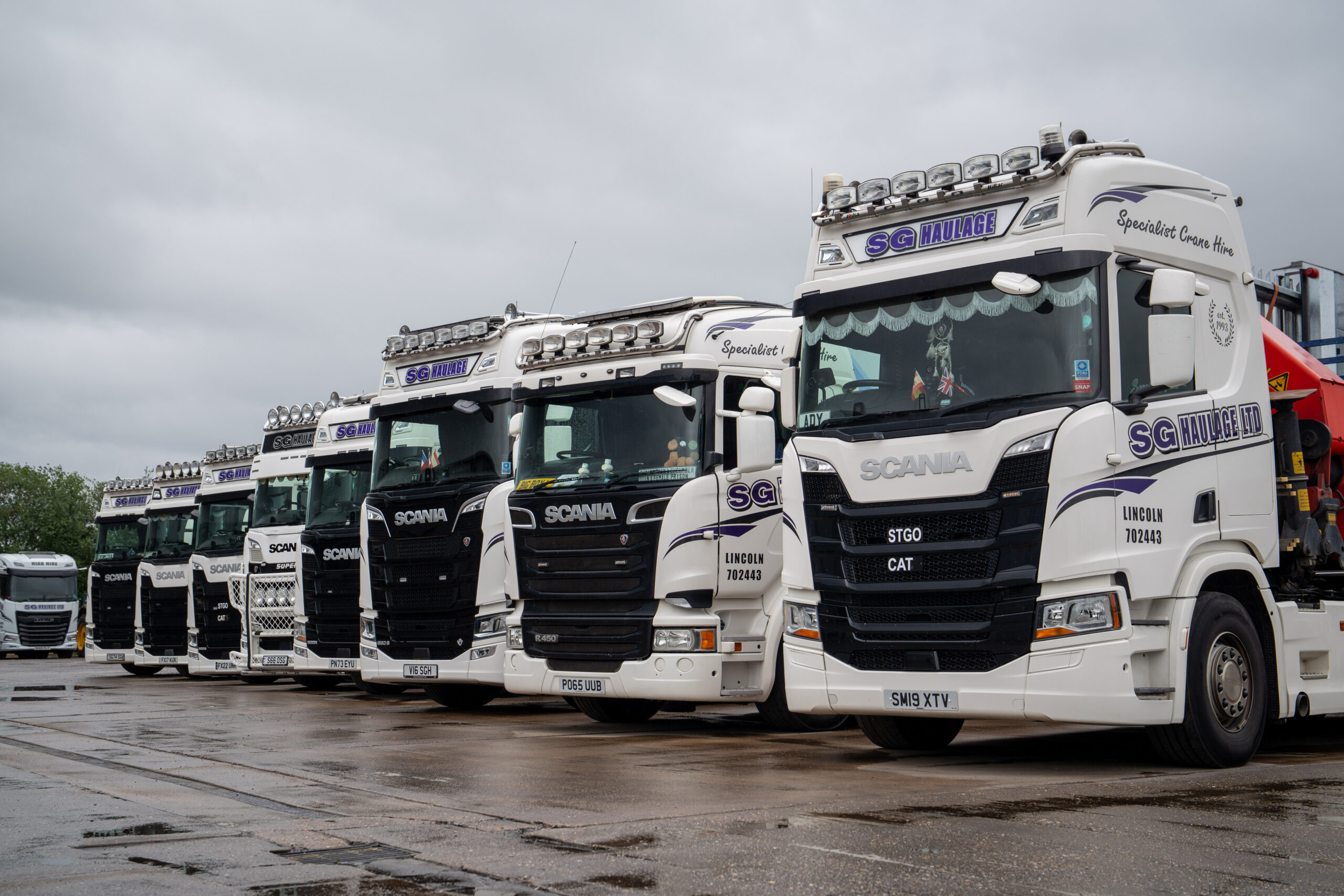 SG Haulage Fleet