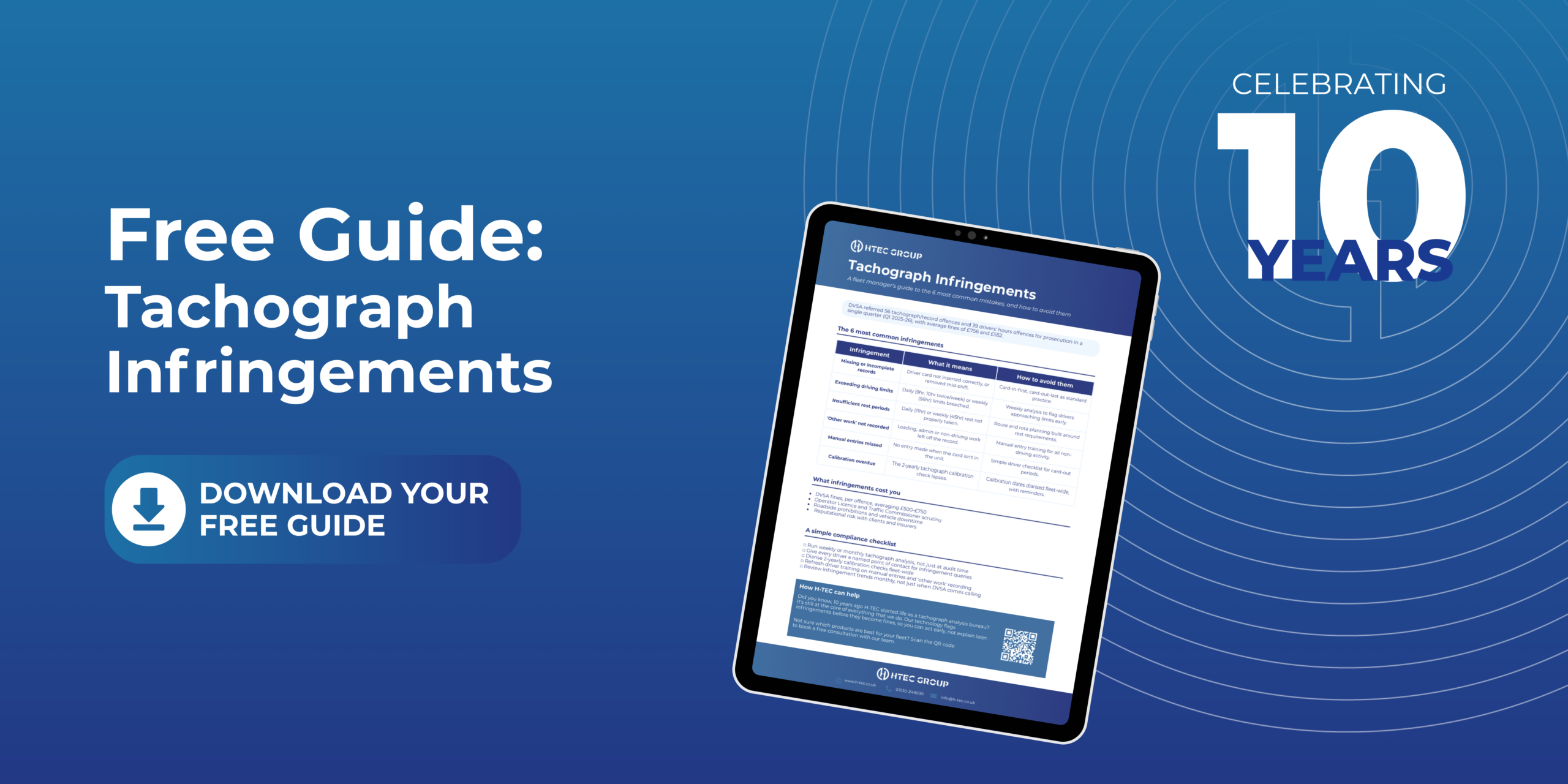 Free Guide Tachograph Infringements